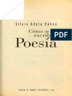 Kohan Silvia Adela - Como Se Escribe Poesia