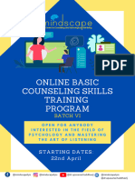 Counseling Skills Training