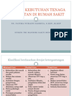 Analisis Kebutuhan Tenaga Perawatan Di Rumah Sakit