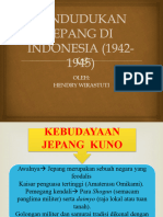 Pendudukan Jepang Di Indonesia I