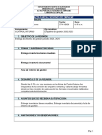 Modelo Acta Parcial