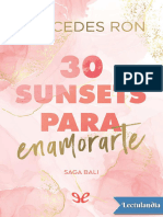 30 Sunsets para Enamorarte - Mercedes Ron