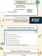 Konsep Perilaku Organisasi