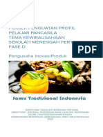 MODUL KEWIRAUSAHAAN Jamu Tradisional