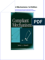 Compliant Mechanisms 1st Edition