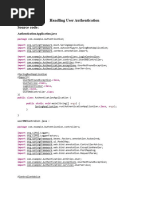 Sourcecode User Authentication