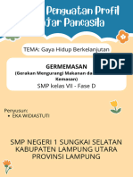 Modul Projek Gaya Hidup Berkelanjutan - GERMEMASAN - Fase D