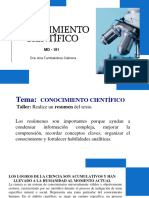 Cono Cimiento Cientific o