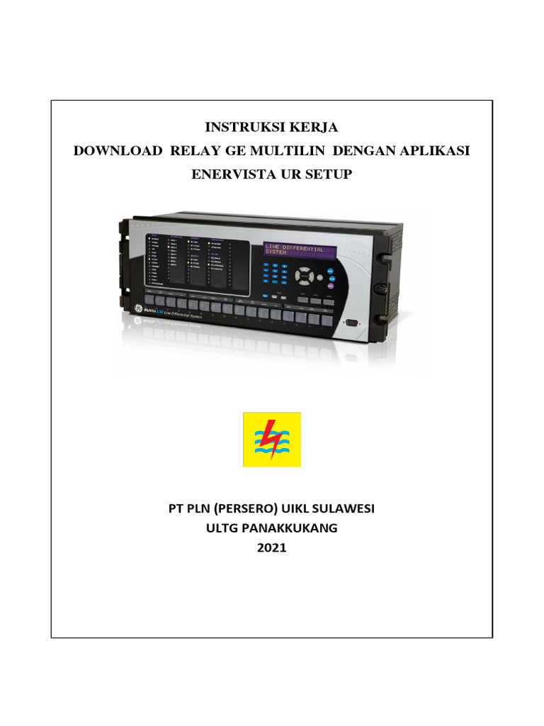 Relay GE Multilin Enervista UR Setup | PDF | Sains & Matematika ...