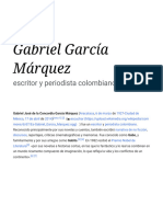 Gabriel García Márquez - Wikipedia, La Enciclopedia Libre
