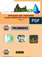 Science Q1 Week 5 PROCESSES OF CONVERGENT PLATES