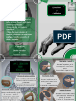 Green and Khaki Delicate Medical Landscape Bi-Fold Brochure