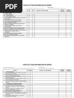 Formato Check List | PDF