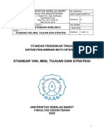 3.11 Standar Visi Misi Tujuan Dan Strategi - FK 2020. FD