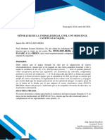 PFD - Contestación - Pagare A La Orden