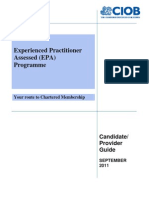 FINAL Candidate Provider Guide - September 2011