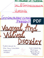 Vaginal Abd Vulval Disorders