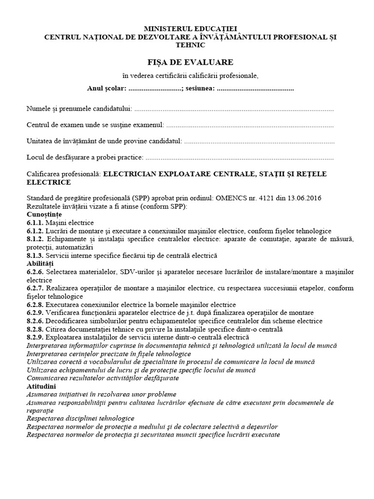 T 04 Electrician CSRE | PDF