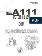 MOTORES VOLKSWAGEN - EA-111 Motor 1.0 16V com BALANCINS ROLETADOS
