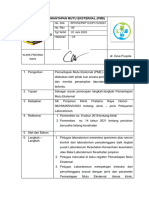 Sop Pemantapan Mutu Eksternal (Pme)