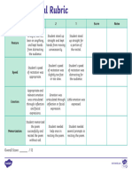 Poetry Recital Rubric Us e 719 Ver 2