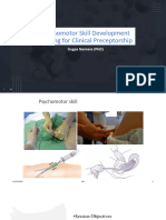 2.1.psychomotor Skill Development Training For Clinical Preceptorship