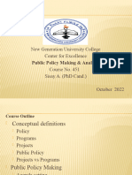Public Policy PPT To Be Shared