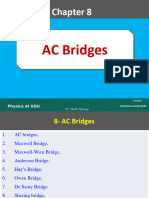 CH 8 AC Bridges