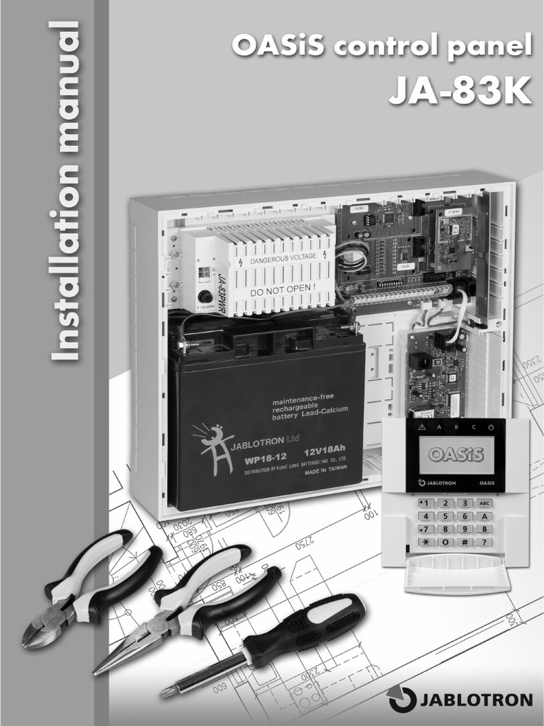 JA-83K Control Panel Installation Guide | PDF | Electrical Connector ...