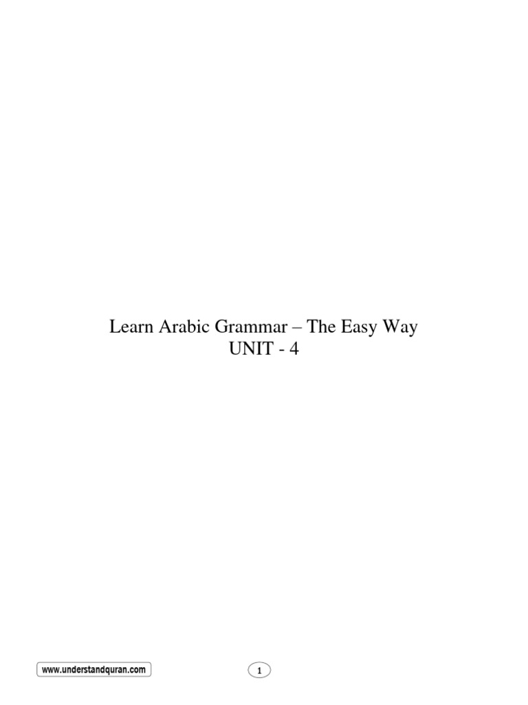 Arabic Feminine Pronouns & Verbs | PDF | Grammatical Gender | Morphology