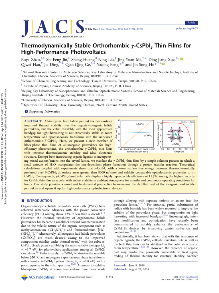 Jacs 8b06050 | PDF | X Ray Crystallography | Crystal Structure