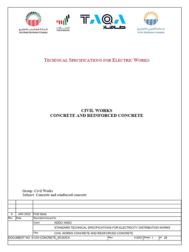 S Civ Concrete - 00 | PDF | Concrete | Deep Foundation