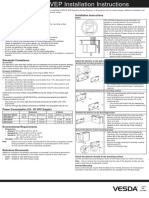 A4 VESDA-E VEP Installation Sheet A3 Lores