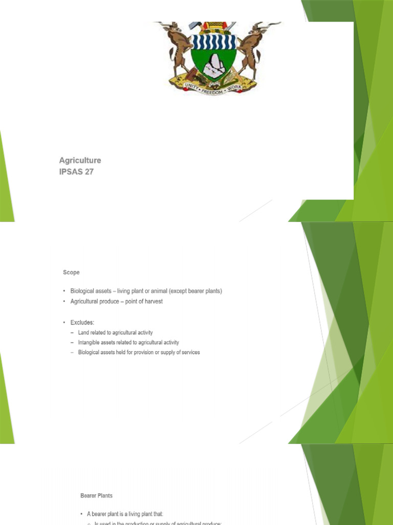 Agriculture Ipsas 27 | PDF