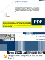 2-Insights On Competitive Structures II