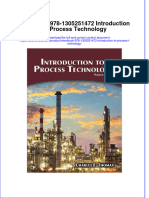 Etextbook 978 1305251472 Introduction To Process Technology