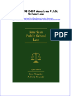 978 0495910497 American Public School Law