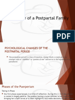 Nursing Care of A Postpartal Family