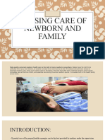 Nursing Care of Newborn and Family