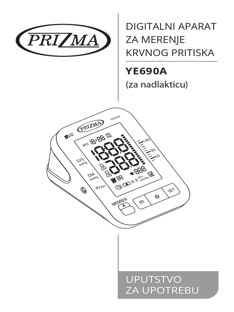 PRIZMA YE690A Uputstvo Za Upotrebu | PDF
