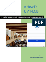 How-To Reset UMT-LMS Password