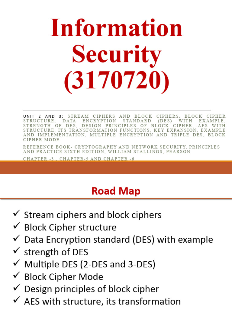 Unit 2 and 3 | PDF | Encryption | Cryptography