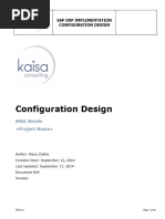 SD Config