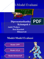 Dokumen - Tips Model Model Evaluasi 569f94722a479