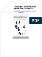 Designing For People An Introduction To Human Factors Engineering
