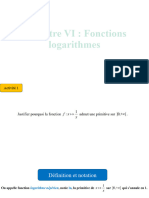 06 Fonctions Logarithmes