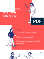 Components of Interview