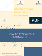 How To Research A Heritage Site
