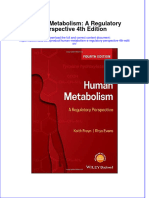 Human Metabolism A Regulatory Perspective 4th Edition