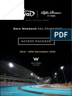 F1 Abu Dhabi 2023 Packages 2